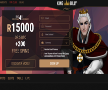 Click Here to Claim Your Welcome Bonus and Free Spins at King Billy Casino