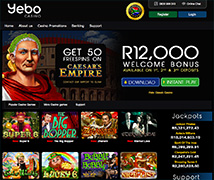 Yebo Casino - Rand RTG Casino