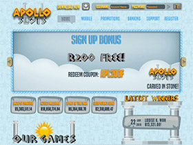 Apollo Slots - New South African Casino