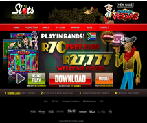 Play in Rands at Slots Capital Casino